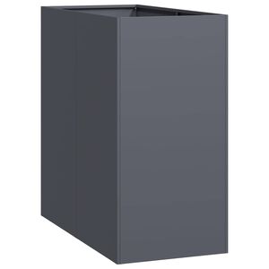 vidaXL Jardini&egrave;re anthracite 40x80x80 cm acier