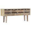 vidaXL Buffet 140x30x60 cm Bois de manguier massif