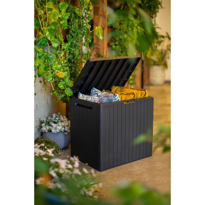 Keter Boîte de rangement de jardin City 113 L