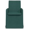 vidaXL Chaises de salle &agrave; manger 2 pcs Vert fonc&eacute; 57 x 67 x 95 cm