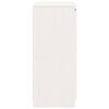 vidaXL Buffet Blanc 60x36x84 cm Bois de pin massif
