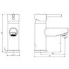 SCH&Uuml;TTE Mitigeur de lavabo ATLANTA chrome