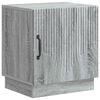 vidaXL Table de chevet Sonoma gris 43 x 34,5 x 47 cm Bois d'ing&eacute;nierie
