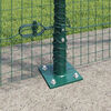 vidaXL Poteau de cl&ocirc;ture. Vert 10 x 1,6 m (maillage de 25 x 25 mm)