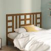 vidaXL T&ecirc;te de lit Marron miel 146x4x100 cm Bois massif de pin