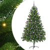 vidaXL Sapin de No&euml;l avec 300 LED avec support Vert 180 cm PE
