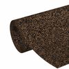 vidaXL Rouleau de li&egrave;ge Marron 500 x 100 cm Li&egrave;ge et Caoutchouc