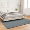 vidaXL Tapis en Fourrure Synth&eacute;tique de Lapin Olite Anthracite