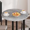 vidaXL Plateau de table Gris b&eacute;ton 70 x 70 x 1,5 cm Bois d'ing&eacute;nierie