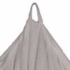 vidaXL Peignoir KINN Gris L Coton