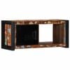 vidaXL Meuble TV 80x30x35 cm bois massif de r&eacute;cup&eacute;ration