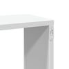 vidaXL &Eacute;tag&egrave;re murale blanc 167,5x18x68 cm bois d'ing&eacute;nierie