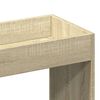 vidaXL Buffet haut ch&ecirc;ne sonoma 92x33x180 cm bois d'ing&eacute;nierie