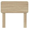 vidaXL T&ecirc;te de lit Ch&ecirc;ne Sonoma 75 cm Bois d'ing&eacute;nierie