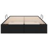 vidaXL Lit de Rangement avec matelas Noir 120 x 200 cm Faux cuir