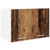 vidaXL Armoire suspendue Bois ancien et Blanc 60 x 31 x 40 cm