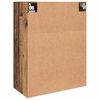vidaXL Armoires Murailles 2 pcs Bois ancien 69,5 x 34 x 90 cm