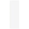 vidaXL Buffet blanc 30x41x124 cm bois d'ing&eacute;nierie