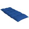 vidaXL Coussins de chaise &agrave; dossier haut lot de 4 bleu royal