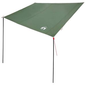 vidaXL Tarp r&eacute;sistant &agrave; l'eau personne 240 x 350 cm Vert taffetas