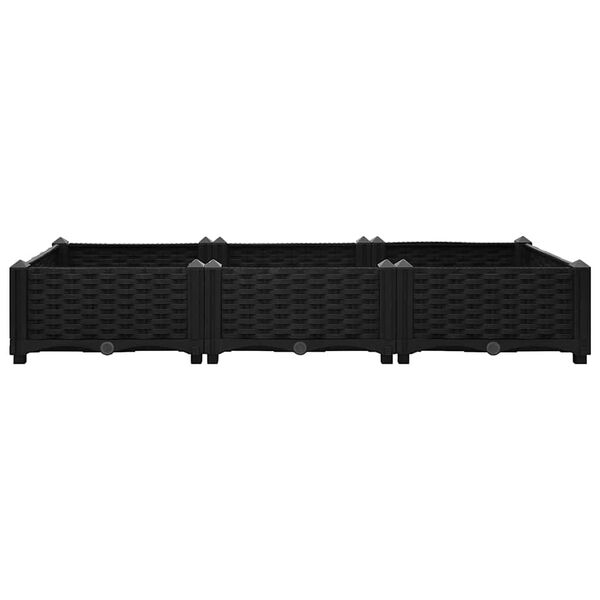vidaXL Lit sur&eacute;lev&eacute; 120x40x23 cm Polypropyl&egrave;ne