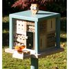 LUXUS-INSEKTENHOTELS H&ocirc;tel &agrave; insectes et support Cube Friendly Owl Inn
