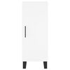 vidaXL Buffet blanc 34,5x34x90 cm bois d'ing&eacute;nierie