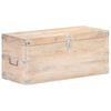 vidaXL Coffre 90x40x40 cm Bois d'acacia solide