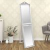 vidaXL Miroir sur pied Argent&eacute; 50x200 cm