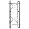 vidaXL Biblioth&egrave;que &agrave; 5 niveaux Blanc 80x30x175 cm Bois de pin