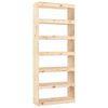 vidaXL Biblioth&egrave;que/S&eacute;parateur de pi&egrave;ce 80x30x199,5 cm pin massif