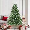 vidaXL Sapin de No&euml;l avec 300 LED avec support Vert 180 cm PE