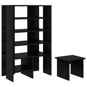 vidaXL Cabinet &agrave; chaussures 2 pc 62 x 35 x 100 cm Bois d'ing&eacute;nierie