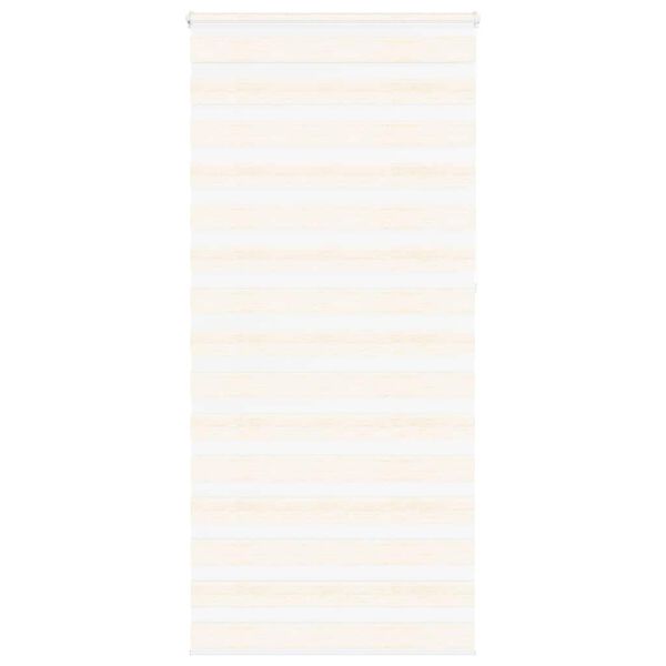 vidaXL Store z&egrave;bre beige marbr&eacute; largeur du tissu 100,9 cm polyester