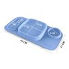 DERYAN Napperons enfant Quuby Silicone Bleu ciel