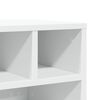 vidaXL Support d'imprimante avec roulettes blanc 41x32x34,5 cm