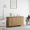vidaXL Buffet Ch&ecirc;ne artisanal 135 x 41 x 75 cm Bois d'ing&eacute;nierie