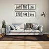 vidaXL Tapis de surface HUARTE Marron 170 x 120 cm Polyester
