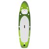 vidaXL Ensemble de planche SUP gonflable Vert 330x76x10 cm