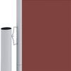vidaXL Auvent lat&eacute;ral r&eacute;tractable Marron 160x600 cm