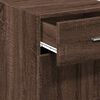 vidaXL Buffet ch&ecirc;ne marron 40x42,5x93 cm bois d'ing&eacute;nierie