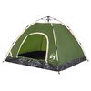 vidaXL Tente de camping 3 personnes vert lib&eacute;ration rapide