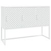 vidaXL Buffet Blanc 105x35x75 cm Acier