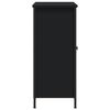 vidaXL Buffet noir 100x33x75 cm bois d'ing&eacute;nierie
