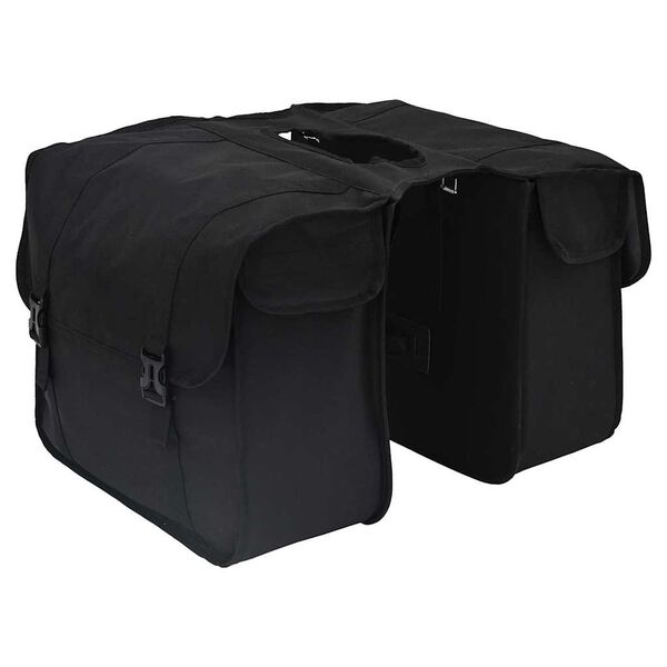 vidaXL Sac à vélo Noir 18.5 x 40 x 35 cm Polyester