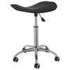 vidaXL Chaise de bureau Noir Similicuir