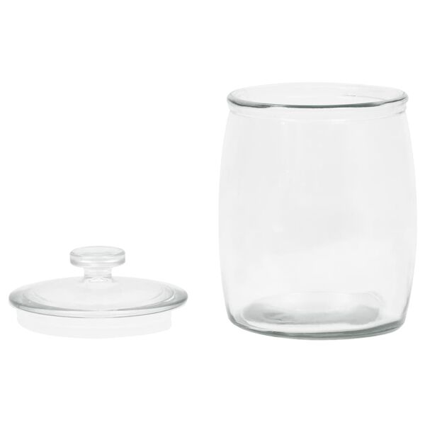vidaXL Pots de conservation en verre avec couvercle 4 pcs 8000 ml