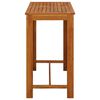 vidaXL Ensemble de bar de jardin 7 pcs Marron