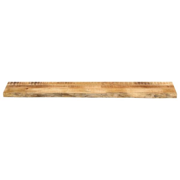 vidaXL Dessus de table 160x30x2,5cm bord vif bois massif manguier brut