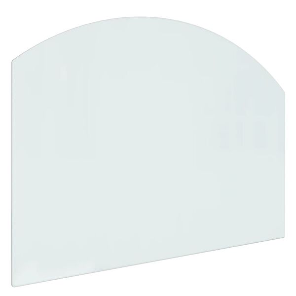 vidaXL Plaque de verre pour chemin&eacute;e 80x60 cm